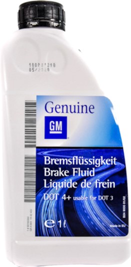 Гальмівна рідина GENERAL MOTORS DOT 4 1 л (1942422)